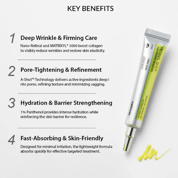 Retinal Tightening Booster-11× Faster Than Retinol — Without 11× Irritation.